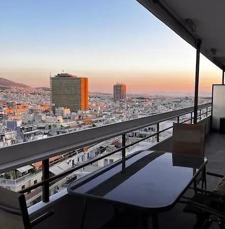 Apollo Tower Luxury Athens Centre View Apt מראה חיצוני תמונה